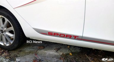 Шпионские фото и видео Lada Vesta Sport