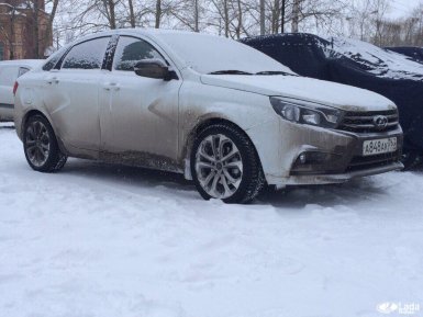 Шпионские фото и видео Lada Vesta Sport