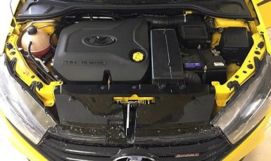 Шпионские фото и видео Lada Vesta Sport