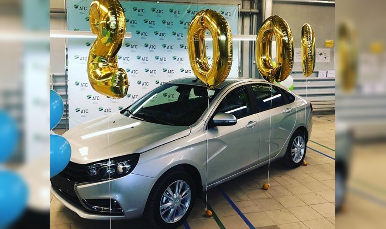 Выпущена 2-тысячная Lada Vesta CNG