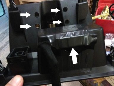 установить светодиодные модули в нишу lada xray