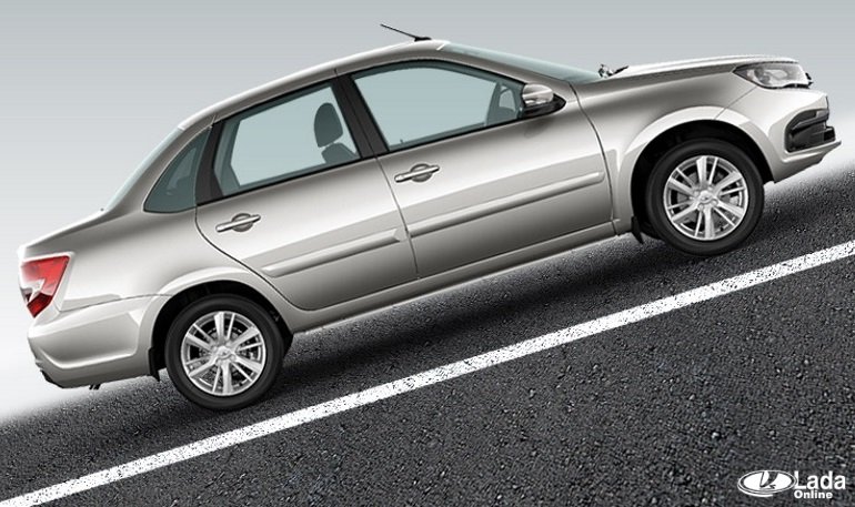 Система помощи при трогании на подъеме снова доступна для Lada Granta Comfort