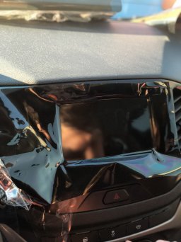 Тонировка экрана ммс веста