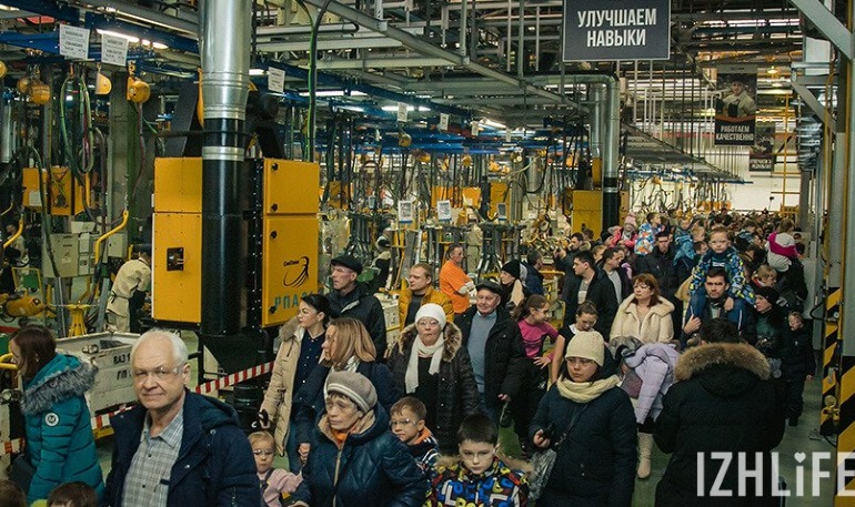 На заводе Lada Ижевск пройдет день открытых дверей