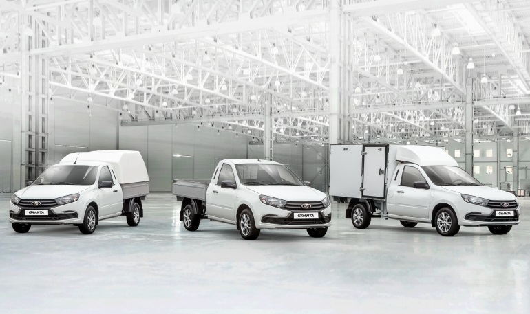 Начались продажи новой линейки коммерческих автомобилей Lada Granta