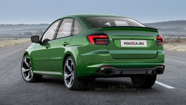 Новая Granta в стиле Audi RS5 Sportback