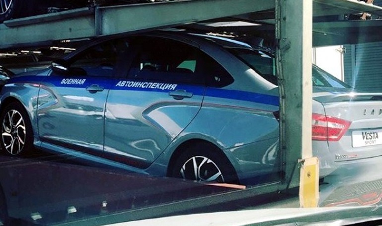 Замечены Lada Vesta Sport предназначенные для полицейских