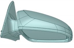 первый вариант наружных зеркал Lada Vesta