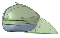 окончательный вариант наружных зеркал Lada Vesta