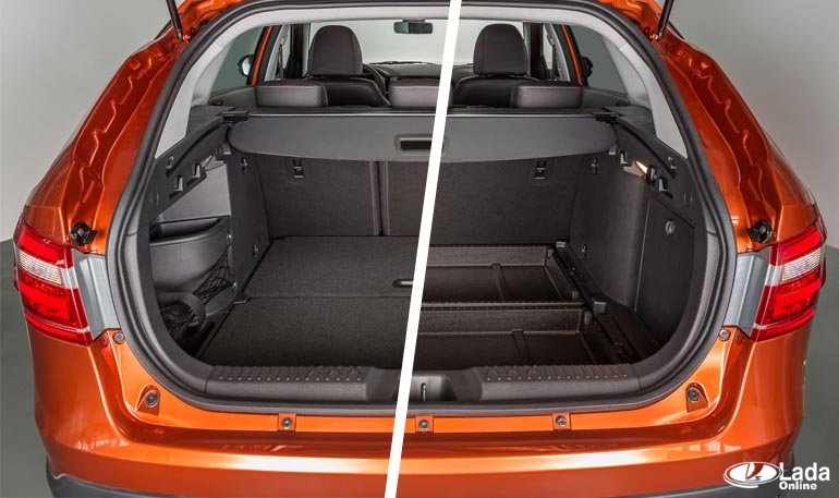 Lada Vesta SW Cross Comfort лишилась двойного пола в багажнике