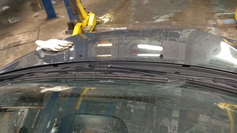 жабо от Lada Granta FL на дорестайле