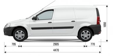 Характеристики Лада Ларгус CNG (ГБО)