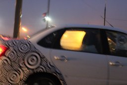 Первые шпионские фото и видео Lada Granta FL Sport