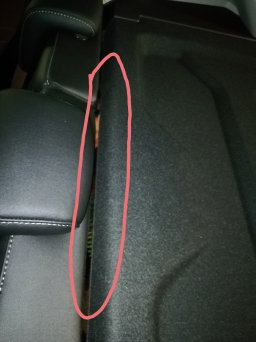 Установка уплотнителя на заднюю полку Lada XRAY