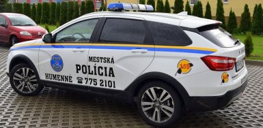 Lada Vesta SW Cross стала полицейской машиной в Словакии