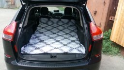 Удобно ли спать или ночевать в Lada XRAY