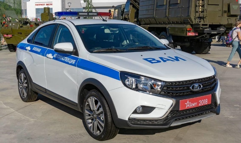 Полицейские Lada Vesta и Lada Granta получили одобрение типа ТС