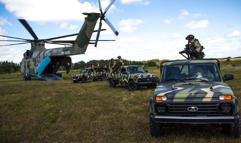 Lada 4x4 начали использовать в ВДВ