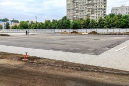 сквер в форме автомобиля