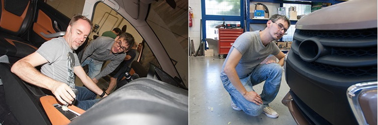 макет Lada Vesta