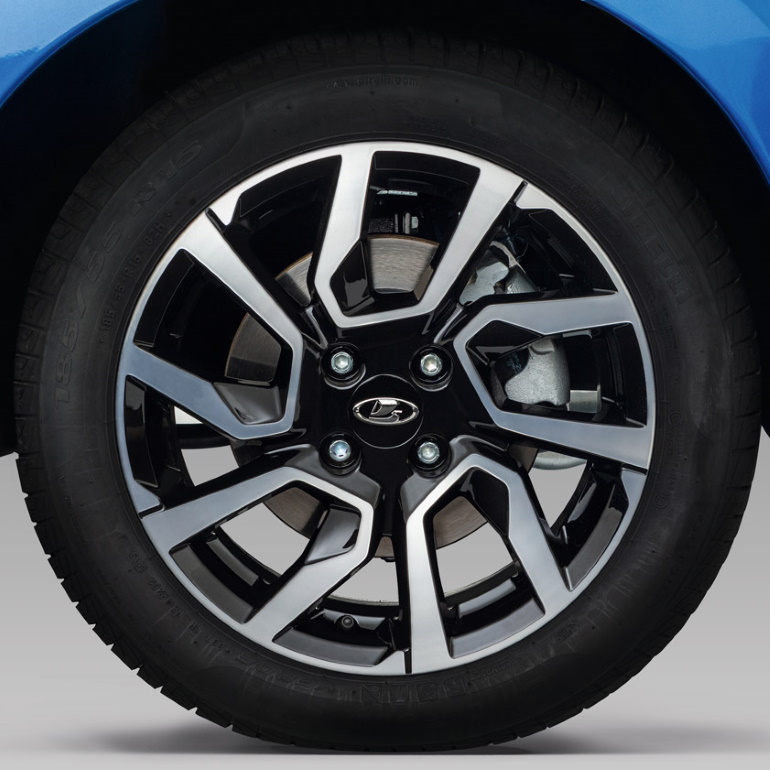 АВТОВАЗ запатентовал новый стиль колесных дисков в двухцветном окрасе