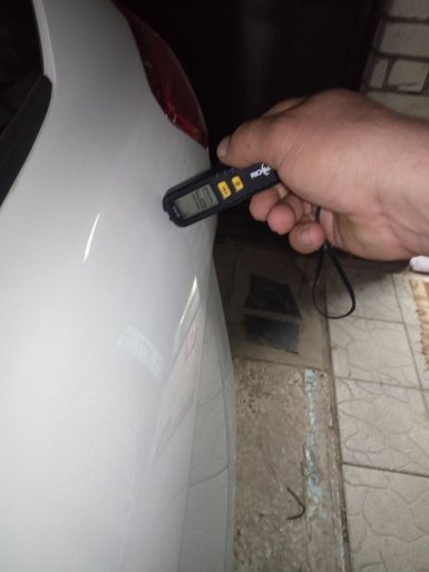 Какая толщина ЛКП у Lada XRAY, замеры толщиномером