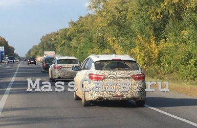 Шпионские фото, видео Lada Vesta SW Sport