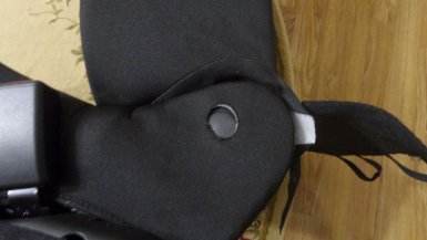 Оставшиеся отверстие в чехле подушки можно зашить