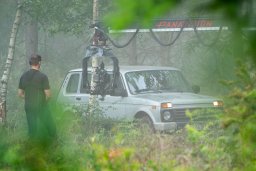 Lada 4x4 заметили на съемках фильма студии Marvel