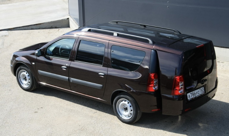 Обзор навесного багажника ShuttleBox для Lada Largus