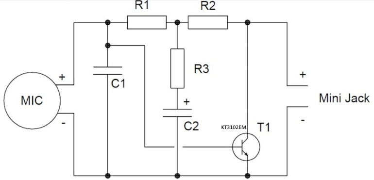 схема улучшения громкой связи