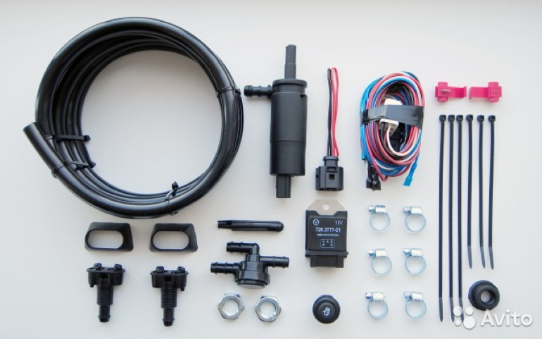 комплект омыватель фар СКИФ