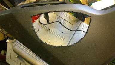 Доработка накладки торпедо Lada XRAY