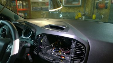 Доработка накладки торпедо Lada XRAY