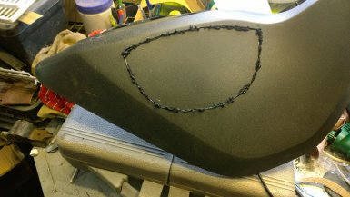 Доработка накладки торпедо Lada XRAY