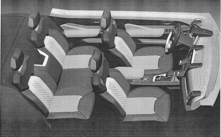 АВТОВАЗ запатентовал дизайн интерьера Lada 4x4 Vision