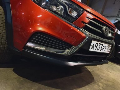 Обзор заглушек ПТФ Storm для Lada Vesta