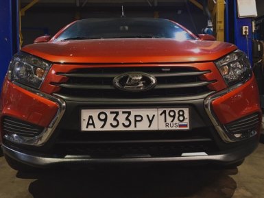 Обзор заглушек ПТФ Storm для Lada Vesta