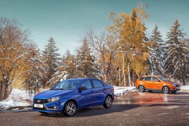 Оригинальные диски колес Lada Vesta с вариатором