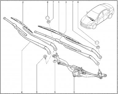 Бескаркасные щетки стеклоочистителей лада веста с вариатором