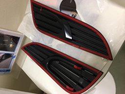 установка заглушек ПТФ Storm на Lada Vesta