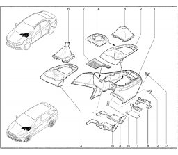 Более глубокие подстаканники Lada Vesta с вариатором