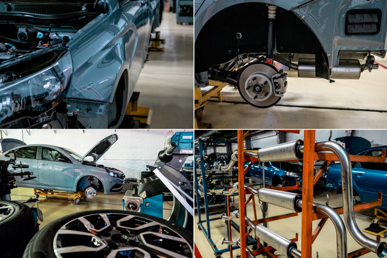 сборочный цех Lada Sport