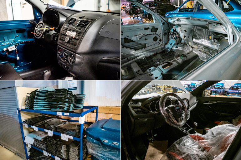 сборочный цех Lada Sport