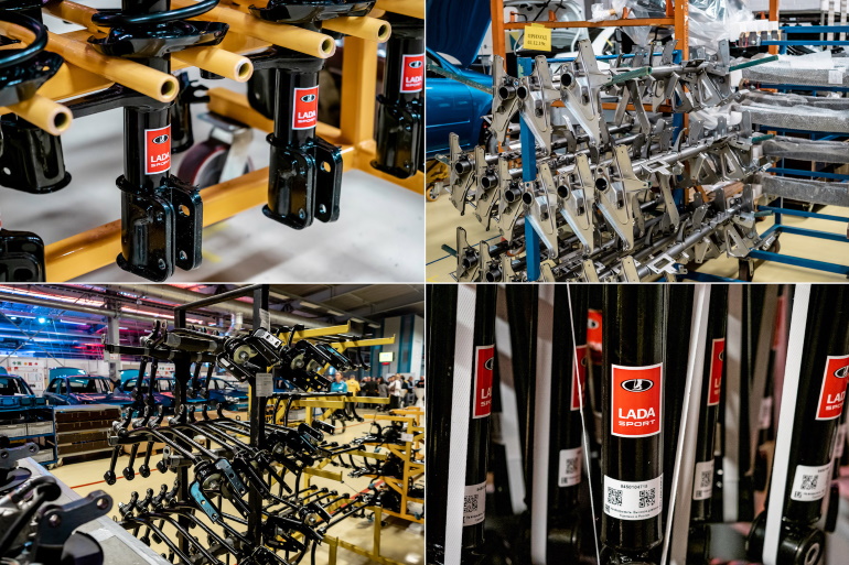сборочный цех Lada Sport