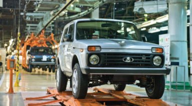 Началось производство модернизированного внедорожника LADA 4х4