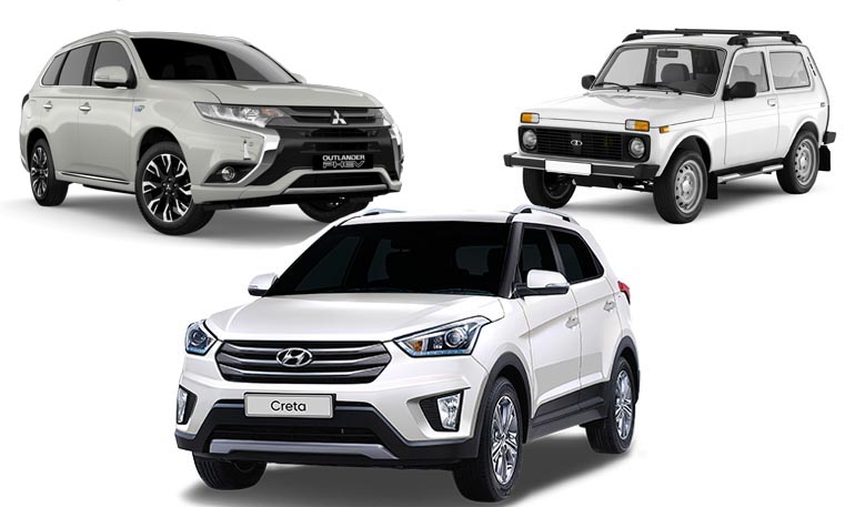 Самые популярные SUV в России по итогам 2019 года