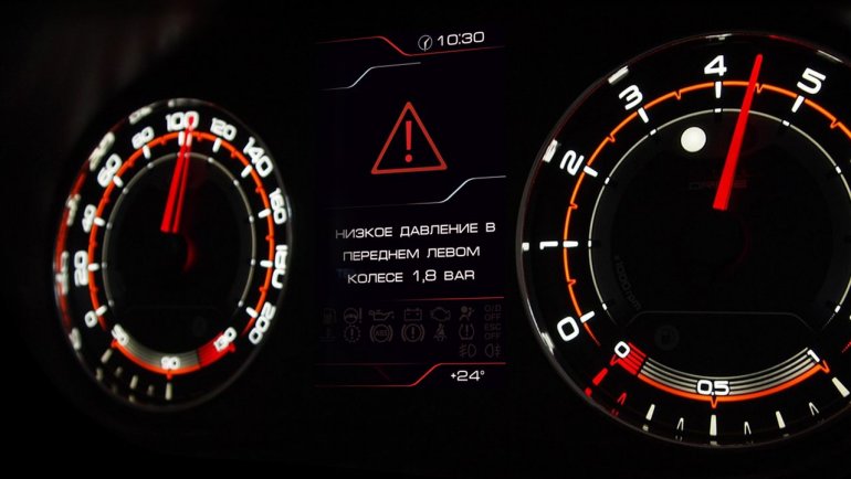 Ferrum представил датчики давления в шинах для Lada Vesta