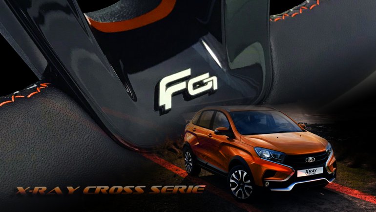 анатомическое рулевое колесо Cross Serie