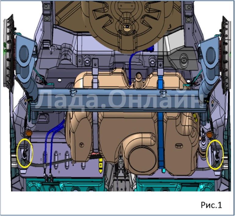 Инструкция АВТОВАЗа по устранению скрипа троса ручника Lada Granta